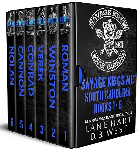 Savage Kings MC – South Carolina Books 1-6 (Savage Kings MC – South Carolina Box Sets Book 1) by Lane Hart, D.B. West